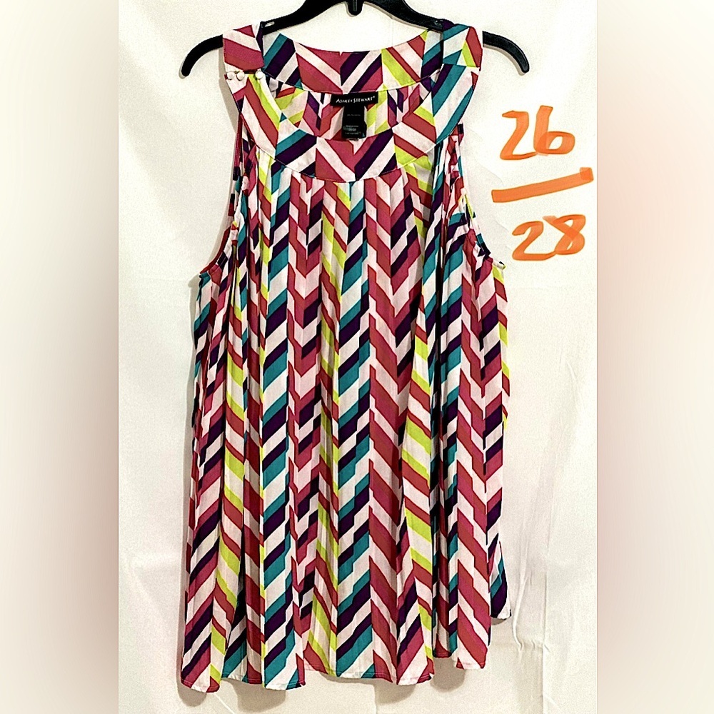LADIES WHITE, PINK, BLUE, YELLOW & CITRINE SLEEVELESS TOP